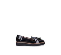 KG Kurt Geiger Women's 'Vegan Morly2' Patent Flats in Black | Size: 6 KG Kurt Geiger Black 6