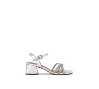 KG Kurt Geiger Women's 'Abra' Heels in Silver | Size: 3 KG Kurt Geiger Silver 3