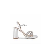 KG Kurt Geiger Women's 'Abra Platform' Heels in Silver | Size: 7 KG Kurt Geiger Silver 7
