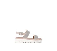 KG Kurt Geiger Women's 'Daisy Gem' Sandals in Silver | Size: 3 KG Kurt Geiger Silver 3