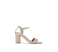 KG Kurt Geiger Women's 'Fleur Bling' Heels in Gold | Size: 4 KG Kurt Geiger Gold 4