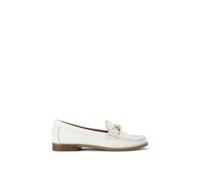 Kg Kurt Geiger 'miller' Leather Flats In White White 4