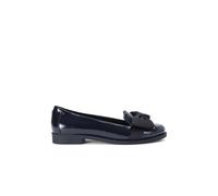 KG Kurt Geiger Women's 'Muse' Patent Flats in Navy | Size: 3