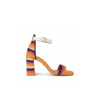 KG Kurt Geiger Women's 'Sunnie' Sandals in Orange | Size: 3 KG Kurt Geiger Orange 3
