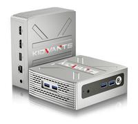 KG1 Mini Desktop Computer Windows 11 Pro Preinstalled, Intel N4000(up to 2.6GHz) Mini Pc with 8GB RAM 128GB M.2 SSD, USB3.0,4k HDMI, BT5.0,WiFi 5,4k HDMI, Gigabit Port for Business and Office (sliver)