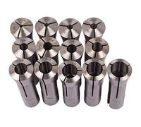 KG7HQRP 13Pcs Precision R8 Collets Set 1/8-7/8 Mill Chuck Holder for Bridgeport.0006 Drill Chuck