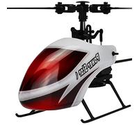 KG7HQRP 2.4G Aileronless Single Propeller RC Helicopter 6 Channel 50km/h High Speed Remote Control Aircraft 3D/6G Mode Aerobatic Flight Flying Toys