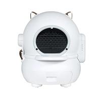 KG7HQRP Intelligent Deodorant Cat Toilet Automatic Cat Litter Box One-Key Sand Change Multiple Safety Protection Silent Motor and Deodorization
