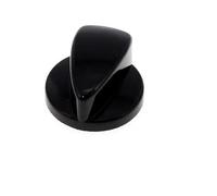 KGA SUPPLIES Black Oven Knob Compatible with Indesit FI21K.BBKGB, FI21K.BIXGB, FI31K.B(BK)
