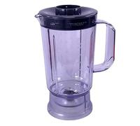 KGA SUPPLIES Blender Goblet & Lid Compatible with Kenwood Kenwood FDP65, FDM71