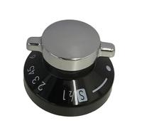 KGA SUPPLIES Cooker Oven Control Knob Black Compatible with Diplomat Models ADP5603, ADP5633