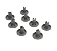 KGA Supplies Lower Basket Wheel Kit Compatible With Zanussi Dishwasher Models ZDF601K, ZDF601M, ZDF601S, ZDF6745, ZDI100N