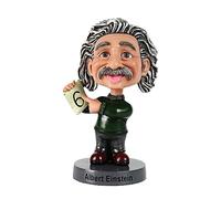 KGADRX Einstein bobblehead doll home decoration resin statue bobblehead doll sculpture home desk decoration Creative Wedding Home Desktop Decoration