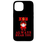 KGB We Always Hear You Matryoshka Communism Soviet Union Case for iPhone 15