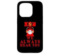 KGB We Always Hear You Matryoshka Communism Soviet Union Case for iPhone 15 Pro