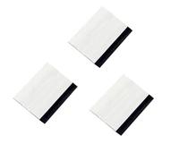 KGCGJVB 3 Pcs Small Squeegee 3 Inch Mini Rubber Block Squeegee for Car Windows Windshield Tinting Tiny Sticker Vinyl Applicator Kitchen Sink Cleaning Tool Silicone Blade for Glass and Countertops