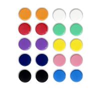 KGDUYC 20 Pcs Colorful Whiteboard Magnets,Fridge Magnets,Whiteboard Magnets,Small Round Decorative Magnets for Cabinets Photo School Magnetic Wall Notice Board Magnets