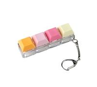 KGDUYC Keyboard Fidget Toys for Adults - Keychain Fidget Keyboard, Fidget Clicker for Funny Keyboard Fidget Toy with Buttons for Decompression Decoration