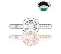 KGDUYC Pack of 2 Oven Silicone Baking Mat, Bread Baking Mat, Non-Stick, Easy to Clean, Reusable, Long-Talk Silicone Baking Mat with Dough Cutter