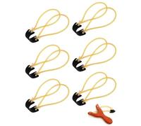 KGDUYC Pack of 6 Slingshot Rubber, Slingshot Rubber Bands, Replacement Rubber Slingshot, Rubber Bands for Slingshot, Rubber Bands Fit for Most Slingshots, for Outdoor Hunting Catapults