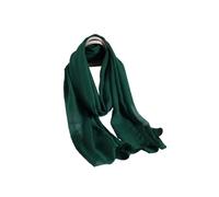 KGDUYC Stole Women's Chiffon Summer Scarf Women's Festive Stole for Evening Dress or Wedding Dress - Dark Green