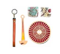 KGDUYC Yarn Holder, Yarn Holder is Easy to Carry, Yarn Holder Wrist Strap and Prevents Tangle of Thread, Gift for Knitting Lovers