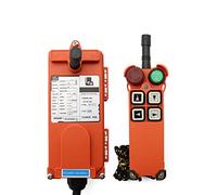 KGFCE F21-E1B 2S E2B-8 AC 220V 110V 380V 36V DC 12V 24V wireless Industrial remote controller switches Hoist Crane Control Lift Crane(F21-4S,AC 220V)
