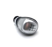 KGFRDO Compatible with Ford for Focus 2 MK2 FL MK3 MK4 MK7 Mondeo KUGA Galaxy Fiesta Silver/Black 5 Speed 6 Gear Shift Knob Manual Car Styling(5s Silver)