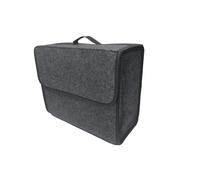KGFRDO Universal Accessories Felt Big Compartment Boot Storage Organizer Car Trunk Organizer Felt Household Storage Box(30x15x29cm)