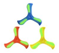 KGJAXF 3 Pack Boomerang Set for Kids & Adults Lightweight EVA Flying Discs with Easy Return Outdoor Sports Toy for Beach Games, Park Activities and Family Fun