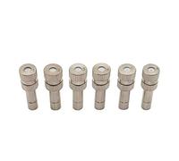 KGLHJDY 80pcs brass misting nozzles for outdoor cooling system mister nozzle atomizing misting sprayer fog nozzles for garden humidification dust control landscaping 6mm size 0 4mm