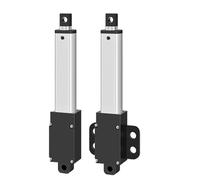 KGLHJDY DC 12V Small Linear Actuator 15mm Storke Max Force 33Lbs Electric Motor for Cabinets Window Opener Robitcs with Bracket(M1 24V,Load 70N)