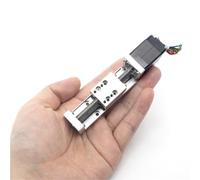 KGLHJDY Mini 40mm Stroke with Nema8 High Precise CNC Module Slide Table Ball Screw Electric Linear Guide Motion Rail Stage Actuator(Stroke 20mm,Lead 4mm)