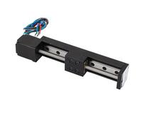 KGLHJDY Mini Linear Rail Guide Slide Mini Linear Rail Guide Slide Actuator, Linear Guide Rail Motion Slide Actuator Actuator 6mm, 100mm Stroke for DIY CNC Router Parts