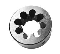 KGLHJDY Round Thread Die,Metric Round Die, 1pc Alloy Steel Round Thread Die UNF UNC UN UNEF UNS, 6 8 10 12 14 16 18 20 24 28TPI Manual Die for Hand Threading(18UNEF)