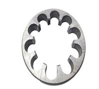 KGLHJDY Round Thread Die,Metric Round Die, 1pc Left Hand Metric Die, Machine and Hand Tools for External Thread Tapping Repair, Hand Sleeving Tools M55 to M80(M64x2.0)