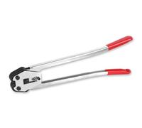 KGLHJDY Steel Banding Tool Strapping Sealer - 2 in 1 Crimper & Sealer with 20" Extra-Long Handle and Enhanced Bite for PET Banding 1/2"~3/4"-Steel Strapping Tool for Heavy Duty Package