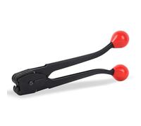 KGLHJDY Steel Banding Tool Strapping Sealer - Double-Notched Front Action 2 in 1 Crimper & Sealer for 1/2" Steel/Iron Strapping, Hard Steel Made for High Tensile Package, Sealing