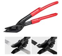 KGLHJDY Strapping Cutter with Wide Blade - 12’’ Heavy-Duty Banding Cutter for Steel & Polyester (PET) & Polypropylene (PP) Strapping Banding up to 1-1/4 Width and 0.044’’ Thickness
