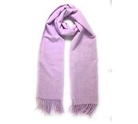 KGM Accessories Luxury large Pastel Super soft Cashmere Wool Blended shawl scarf (Lilac)