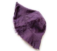 KGM Accessories New Frayed Edge Bucket hat Men`s Women`s Hats Summer Festival Outdoor (UK, Alpha, One Size, Purple)