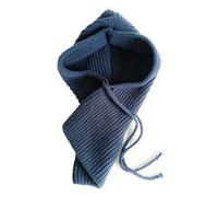 KGM Accessories New Soft Ribbed Knitted Balaclava Hood Men Women Unisex Knit Bally hat Winter Hats Ski