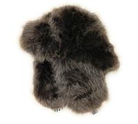 KGM Accessories New Super Fluffy Trapper Hat Soft Fleecy Faux Fur hat - Womens Mens Winter Hats (UK, Alpha, One Size, Brown)