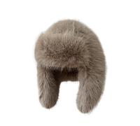 KGM Accessories Super Thick Fuax Fur Lined Trapper Pilot hat Multi