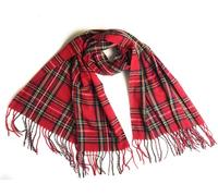 KGM Nice super soft Extra large size Scottish Tartan Plaid shawl scarf