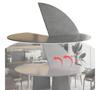 KGPGNYMYHA Round Table Top Extender 80inch Foldable Large Tabletop Wooden Temporary Folding Tabletop Space Saving For Round Square Table(160cm/63in)