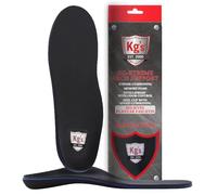 KG's Arch Support - Cushioned Memory Foam Insoles to Provide Arch Support & Help Relieve Plantar Fasciitis Pain and Ankle, Knee, and Foot Pain, with Odor Control - 1 Pair (M 4-5.5 W 6-7.5)