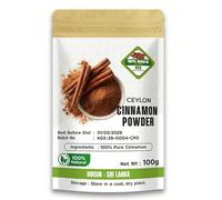 KGS Ceylon Cinnamon Powder 100g Pure Sri Lankan True Cinnamon