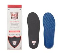 Kg's KG-Xtreme Cushioned Insoles - Memory Foam Insoles with Arch Support for All Day Comfort Work Boot Insoles for Men with Intellifresh Odor Control