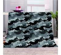 KGSK Flannel Throw Blanket 3D Abstract Animal Horse Print Soft Fluffy Bed Sofa Couch 39x47inch Sofa Warm Puffy Flannel Throws Blankets, Lightweight Washable Breathable